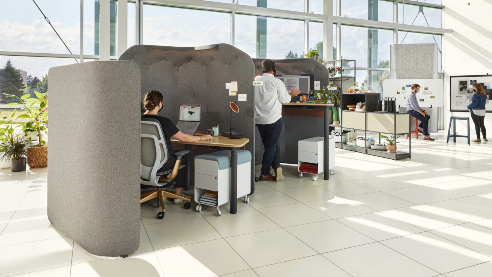 steelcase hybrid pod image