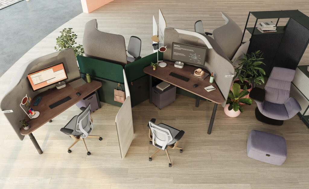 flexible furniture for small office space