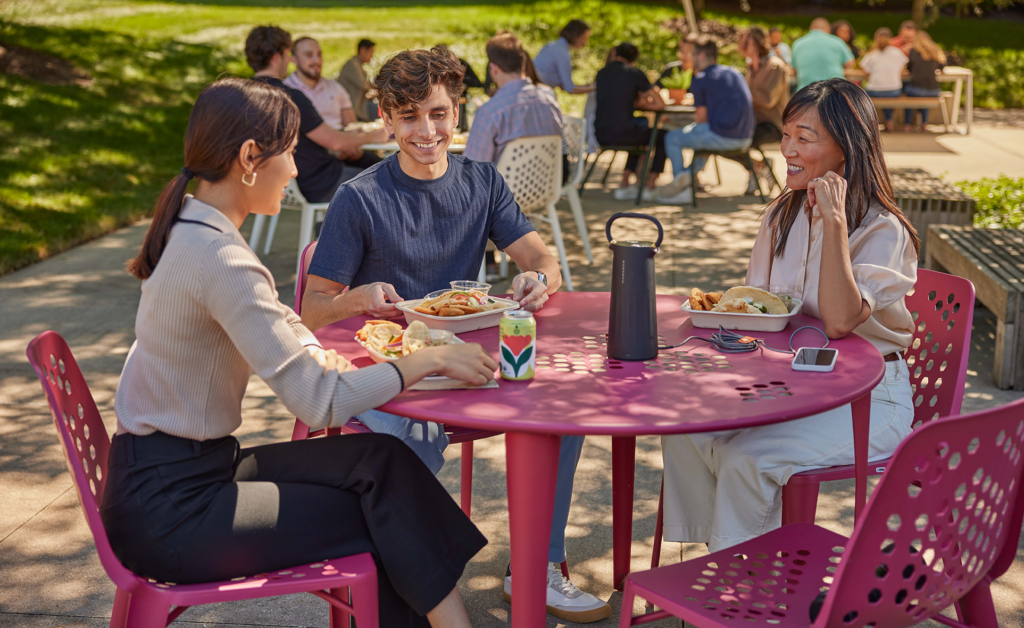 people in outdoor setting