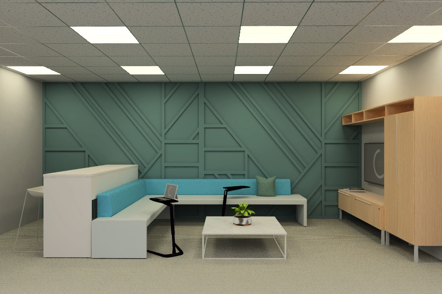 Steelcase rendering collaboration