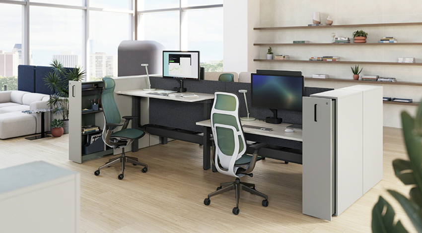 height adjustable workstations with karman