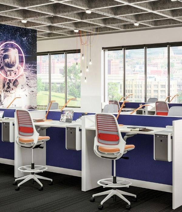 office cubicles and workstations)